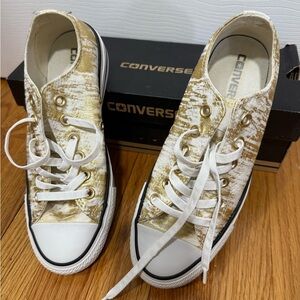 Converse Women's Gold Sneakers
